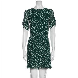 Reformation Green Summer Mini Dress